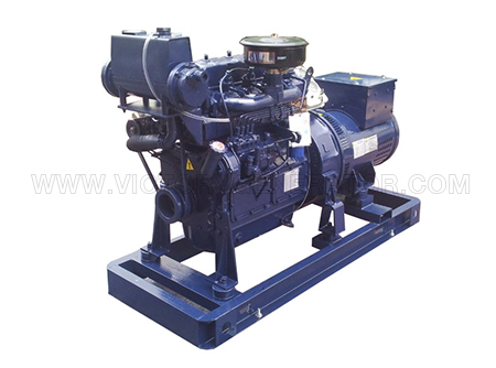 19KVA~125KVA Weichai Marine Diesel Generator Set