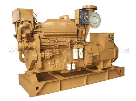 38KVA~1031KVA Cummins Marine Diesel Generator Set