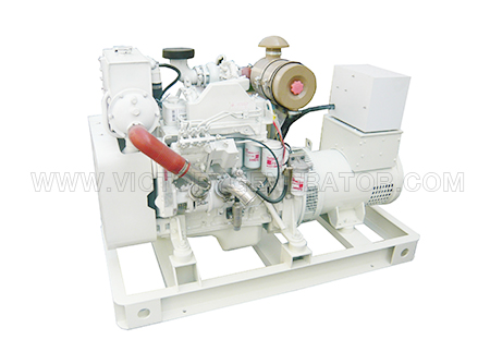 38KVA~1031KVA Cummins Marine Diesel Generator Set