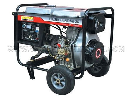 1.7KW~6.5KW Diesel Portable Generator