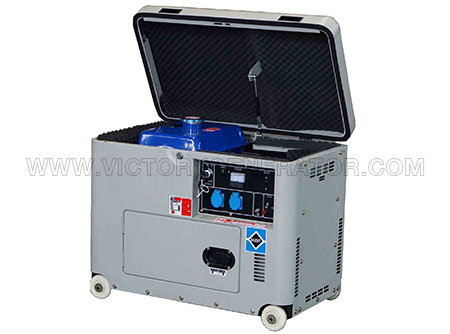 2.7KW~6.6KW Silent Diesel Portable Generator