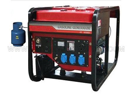 2KW~10.5KW Gas(LPG) Portable Generator