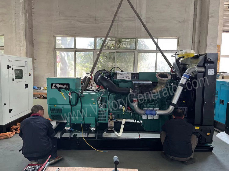 500KVA Diesel Generator Powered by Volvo Penta Engine for the Polish Market