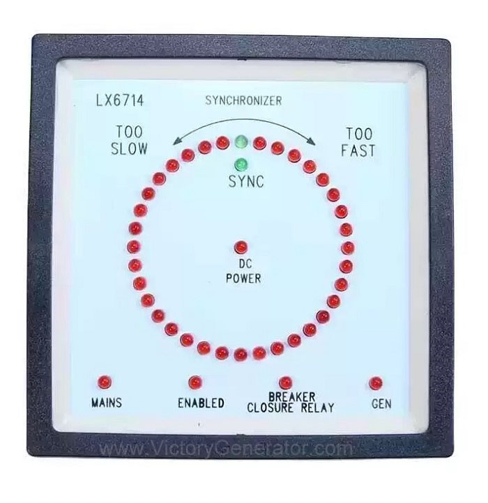 Synchroscope Fixed on Synchronizing Parallel Panel Delivered to Indonesia