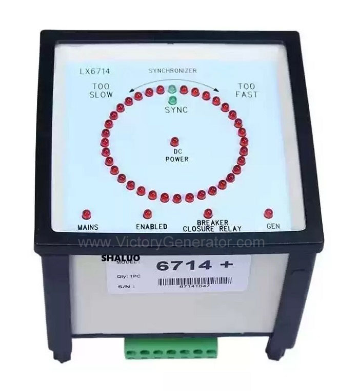 Synchroscope Fixed on Synchronizing Parallel Panel Delivered to Indonesia