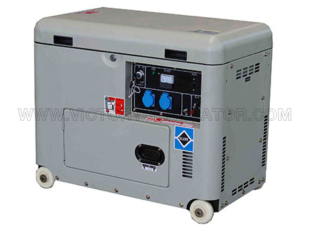 2.7KW~6.6KW Silent Diesel Portable Generator