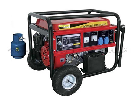 2KW~10.5KW Gas(LPG) Portable Generator