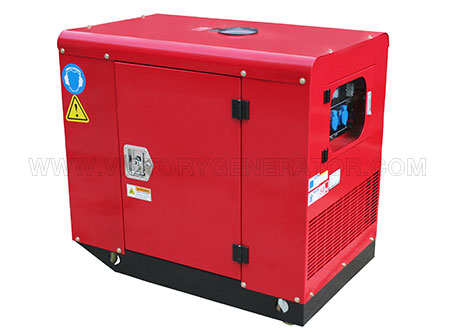 8.5KW~10.5KW Silent Gasoline Twin-cylinder Generator