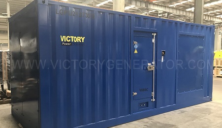 750KVA Containerized Cummins Genset Exported to Philippines